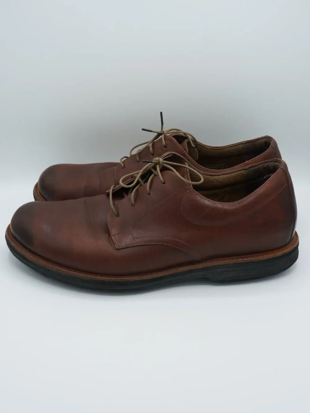 Dansko Brown Leather Lace-Up Oxford Casual Shoes Men's Size 46 (US 12.5-13)
